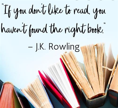 If you don't like to read you haven't found the right book