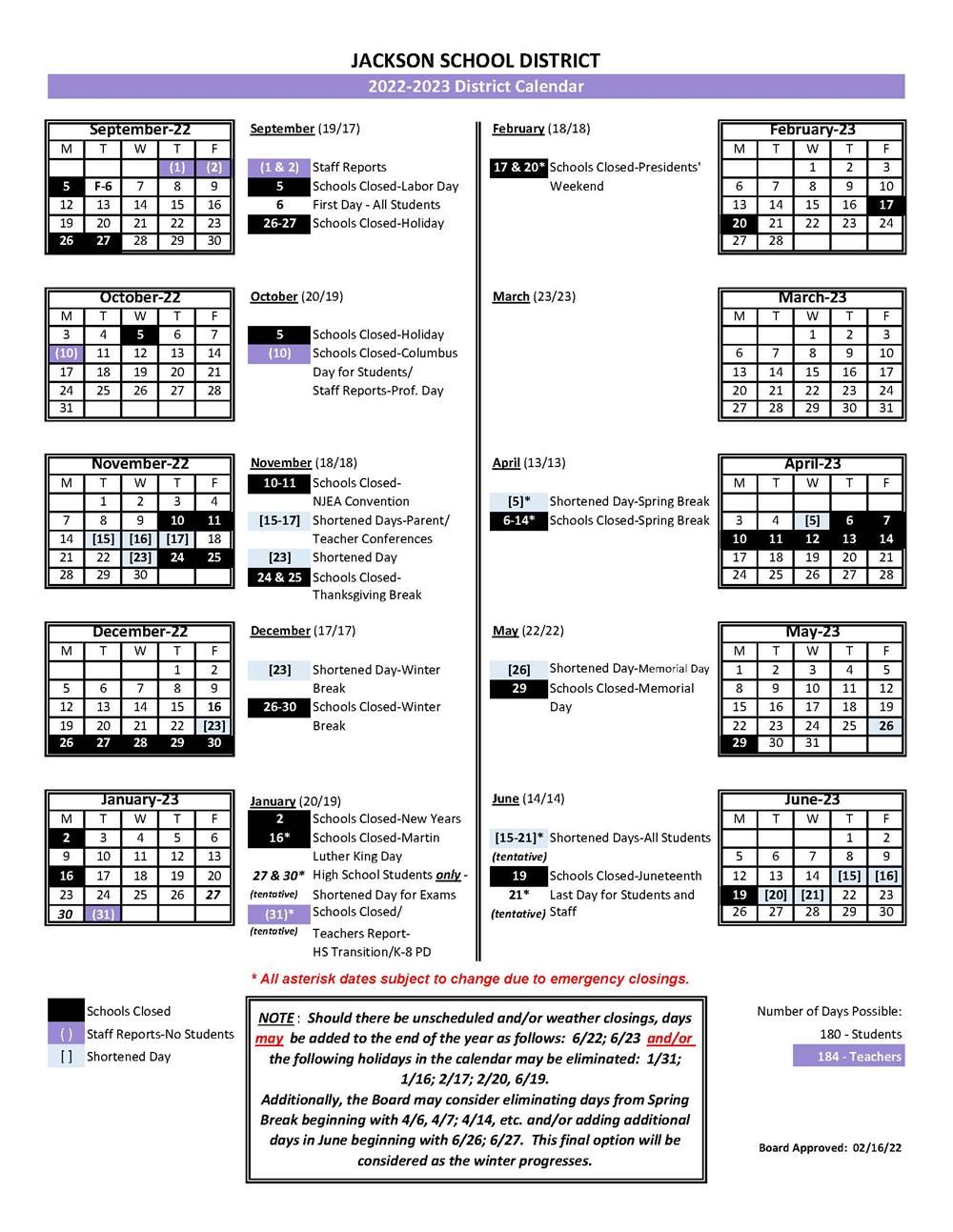 Jackson School District / Homepage