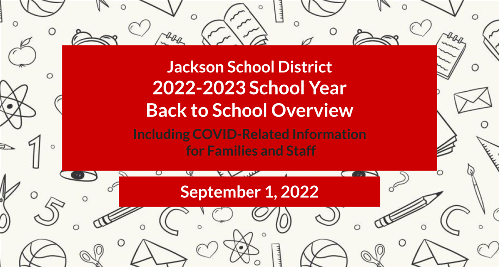 front slide of overview presentation for 2022-2023 school year