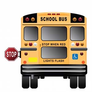  rear of school bus