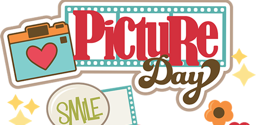  Colorful Wording Smile, Picture Day, Camera