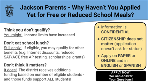 why apply for free and reduced in english