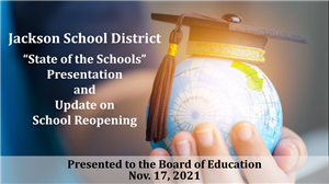 cover of State of the Schools Presentation