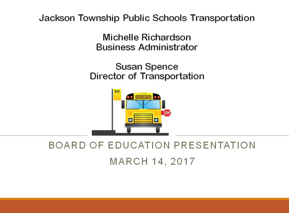 Transportation Presentation 