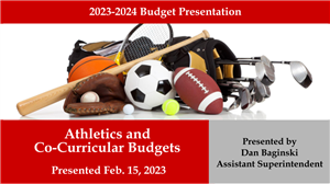 cover of athletics presentation