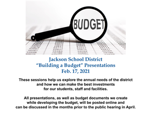 cover of budget presentation 