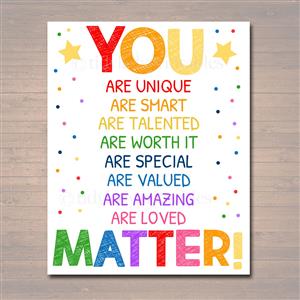 You matter 