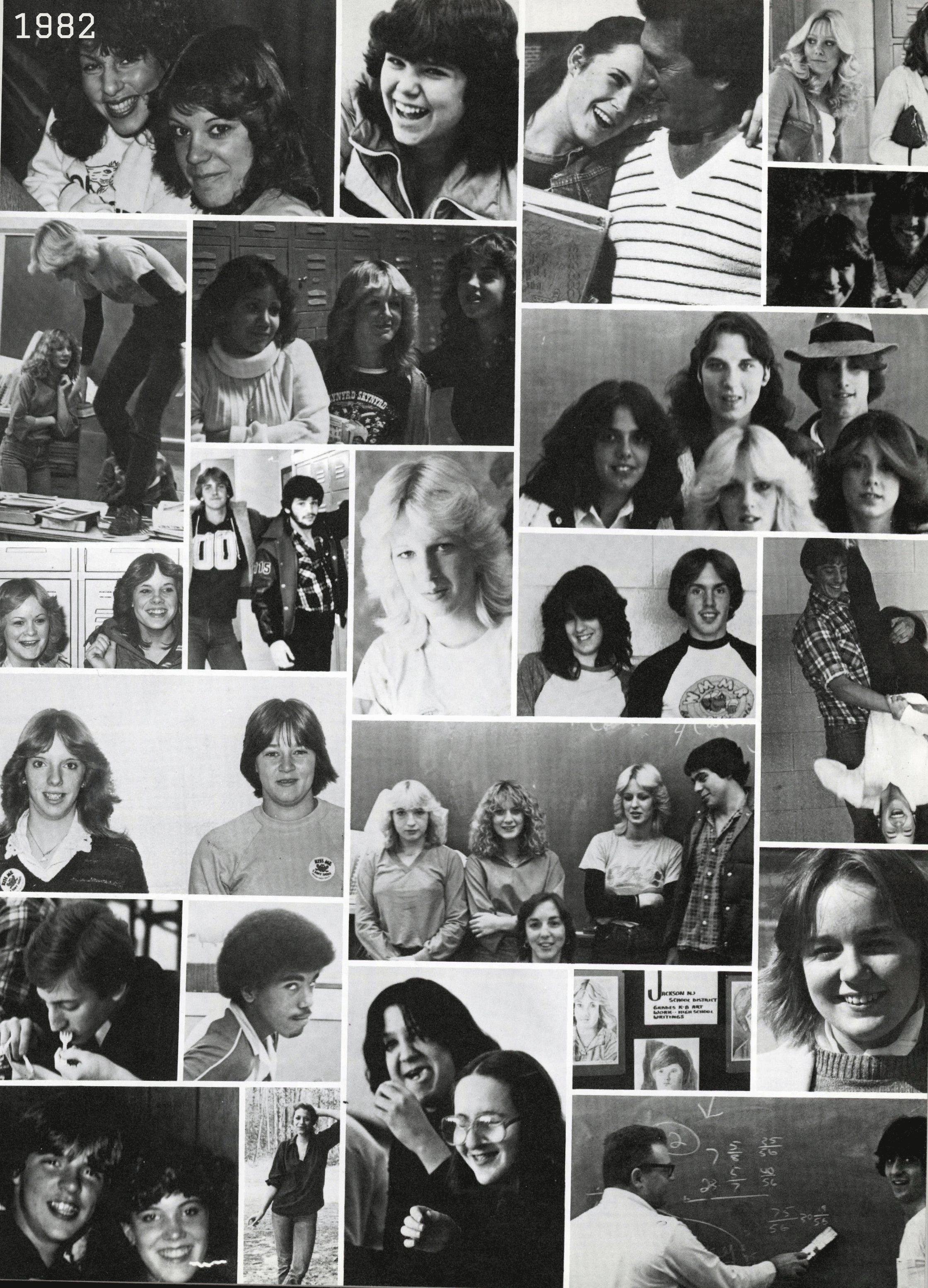 Yearbook Page from 1982 