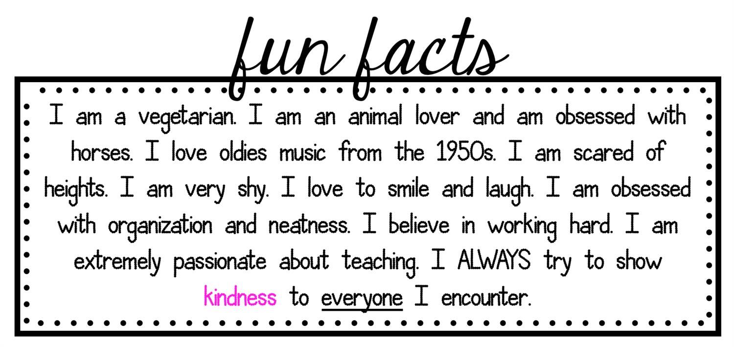 Fun Facts