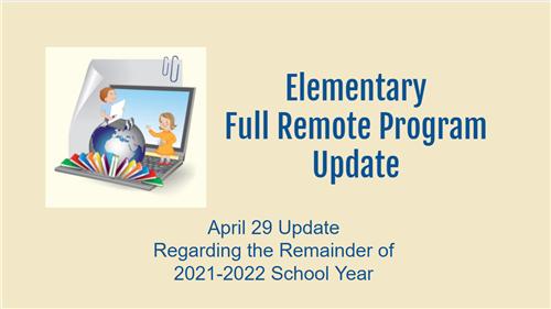 cover of full remote elementary update