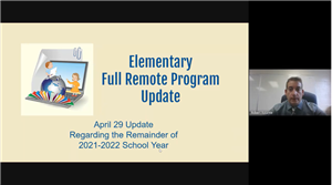 first frame of elementary full remote update