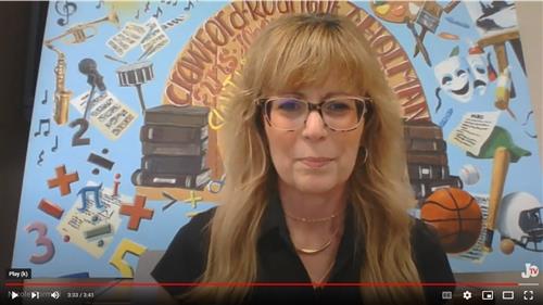 Jackson Superintendent Nicole Pormilli in back to school video