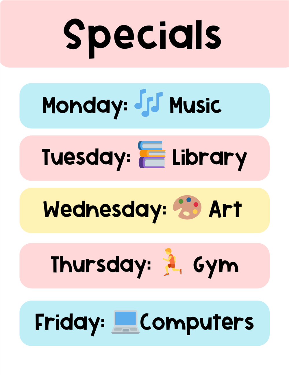 Specials