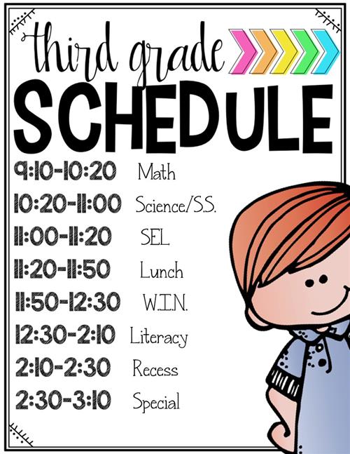 Schedule