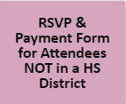  RSVP form title in pink box