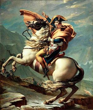 Napoleon Crosses the Alps 