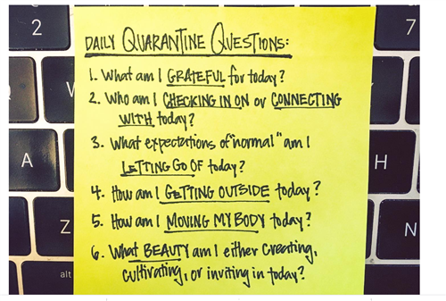 Daily Quarantine Questions 