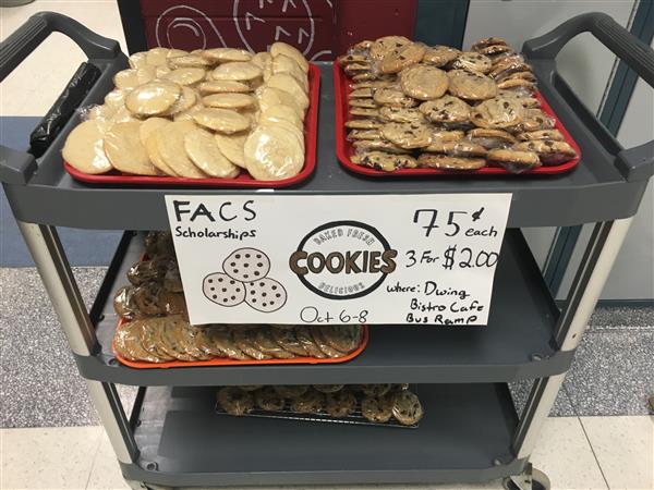 Cookie Fundraiser for Graduating Senior